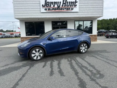 Blue 2021 Tesla Model Y Long Range for sale in Lexington, NC