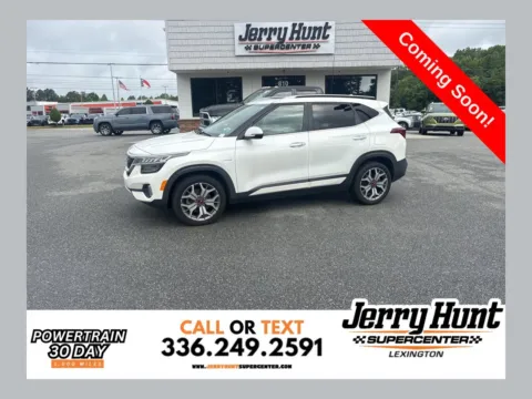 White 2021 Kia Seltos SX for sale in Lexington, NC