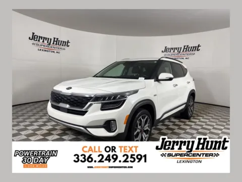 White 2021 Kia Seltos SX for sale in Lexington, NC