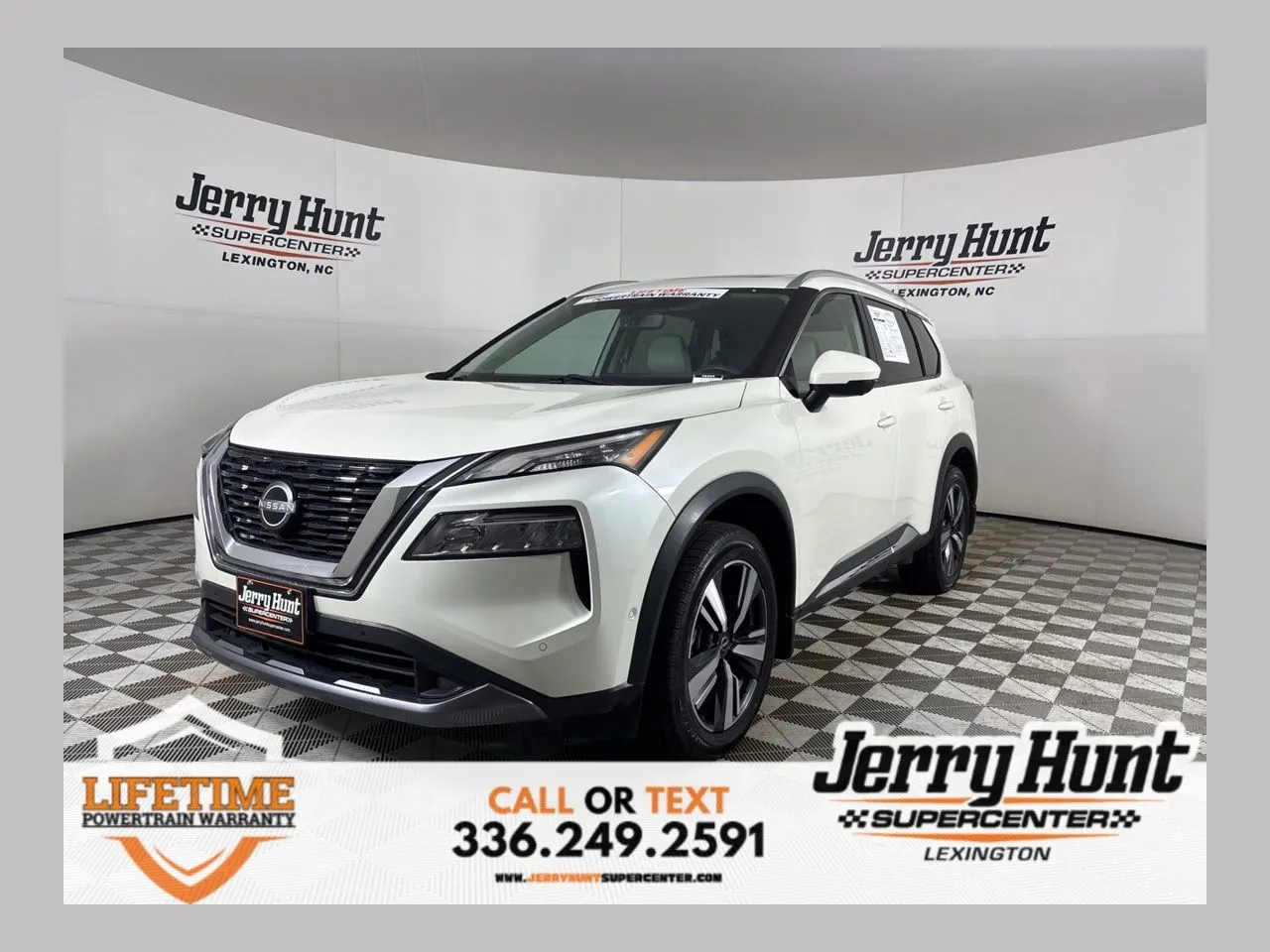 White 2023 Nissan Rogue SL for sale in Lexington, NC