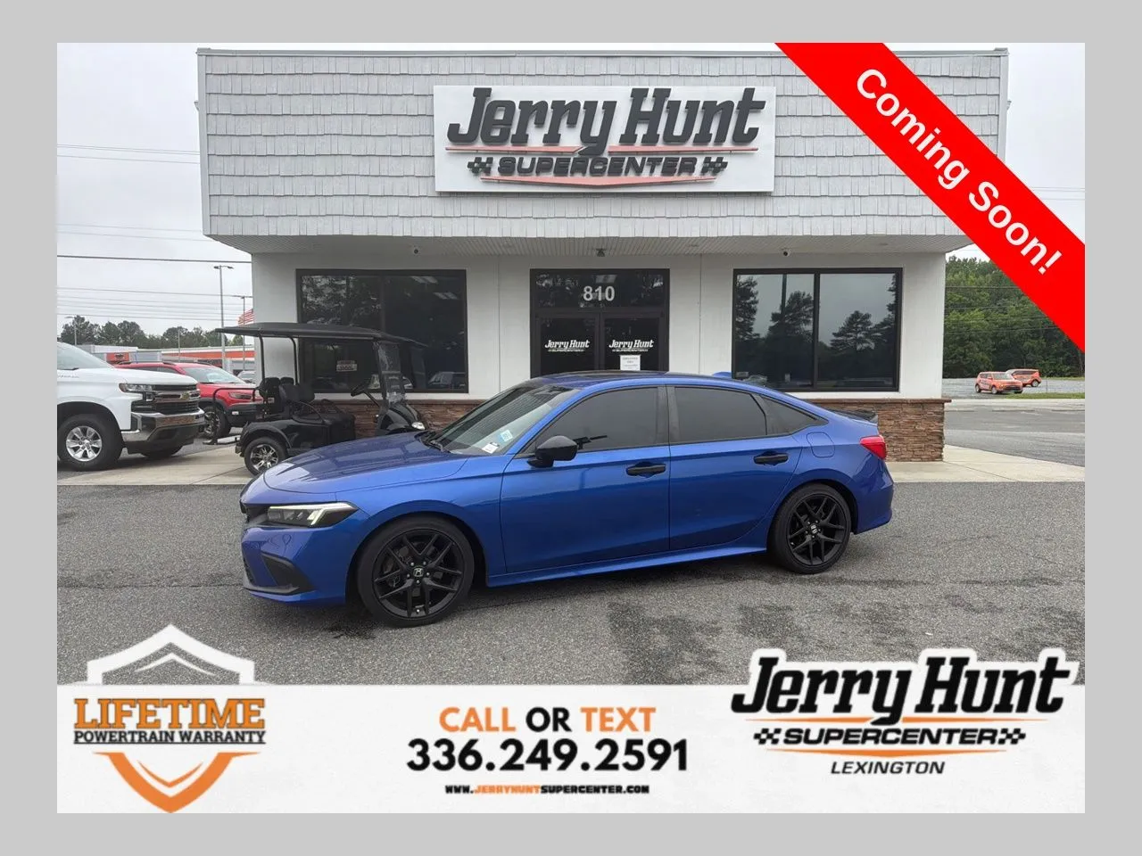 Blue 2022 Honda Civic Si for sale in Lexington, NC