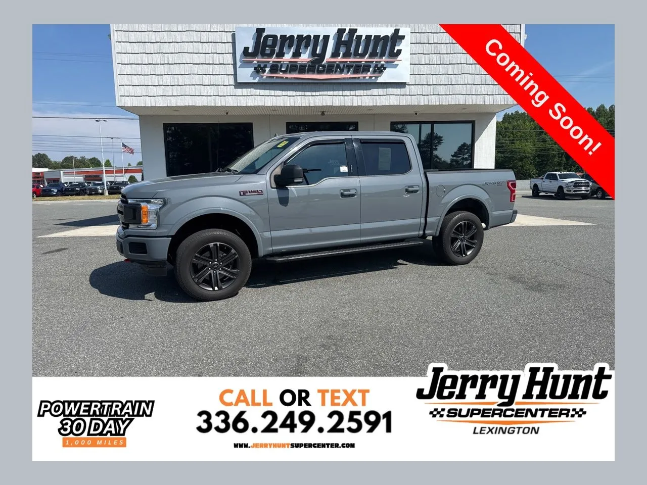 Gray 2020 Ford F-150 XLT for sale in Lexington, NC