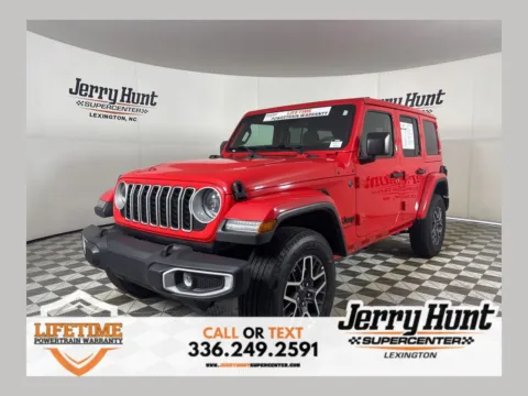 Red 2025 Jeep Wrangler Sahara for sale in Lexington, NC
