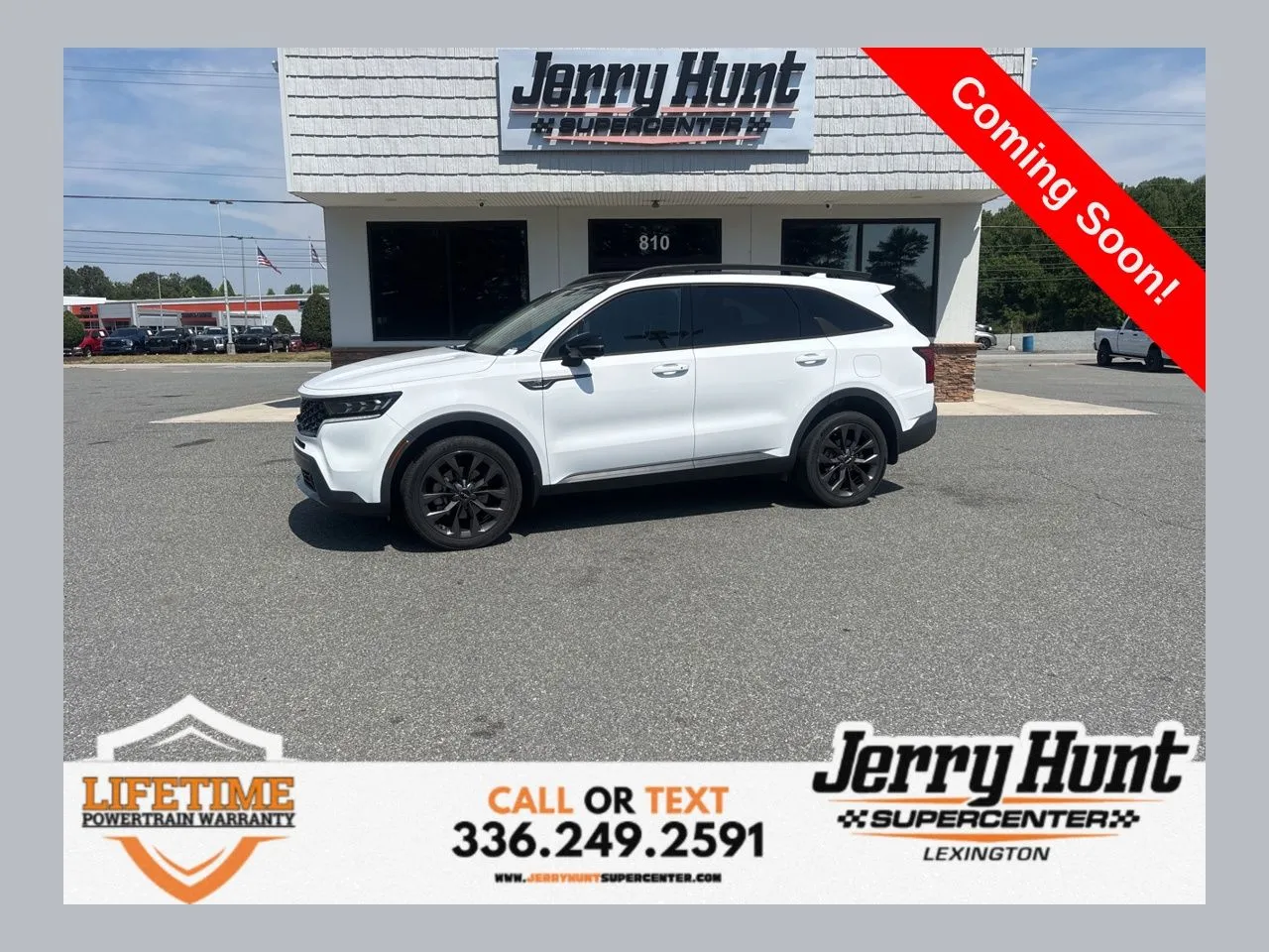 White 2023 Kia Sorento X-Line SX Prestige for sale in Lexington, NC