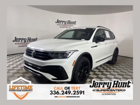 White 2023 Volkswagen Tiguan 2.0T SE R-Line Black for sale in Lexington, NC