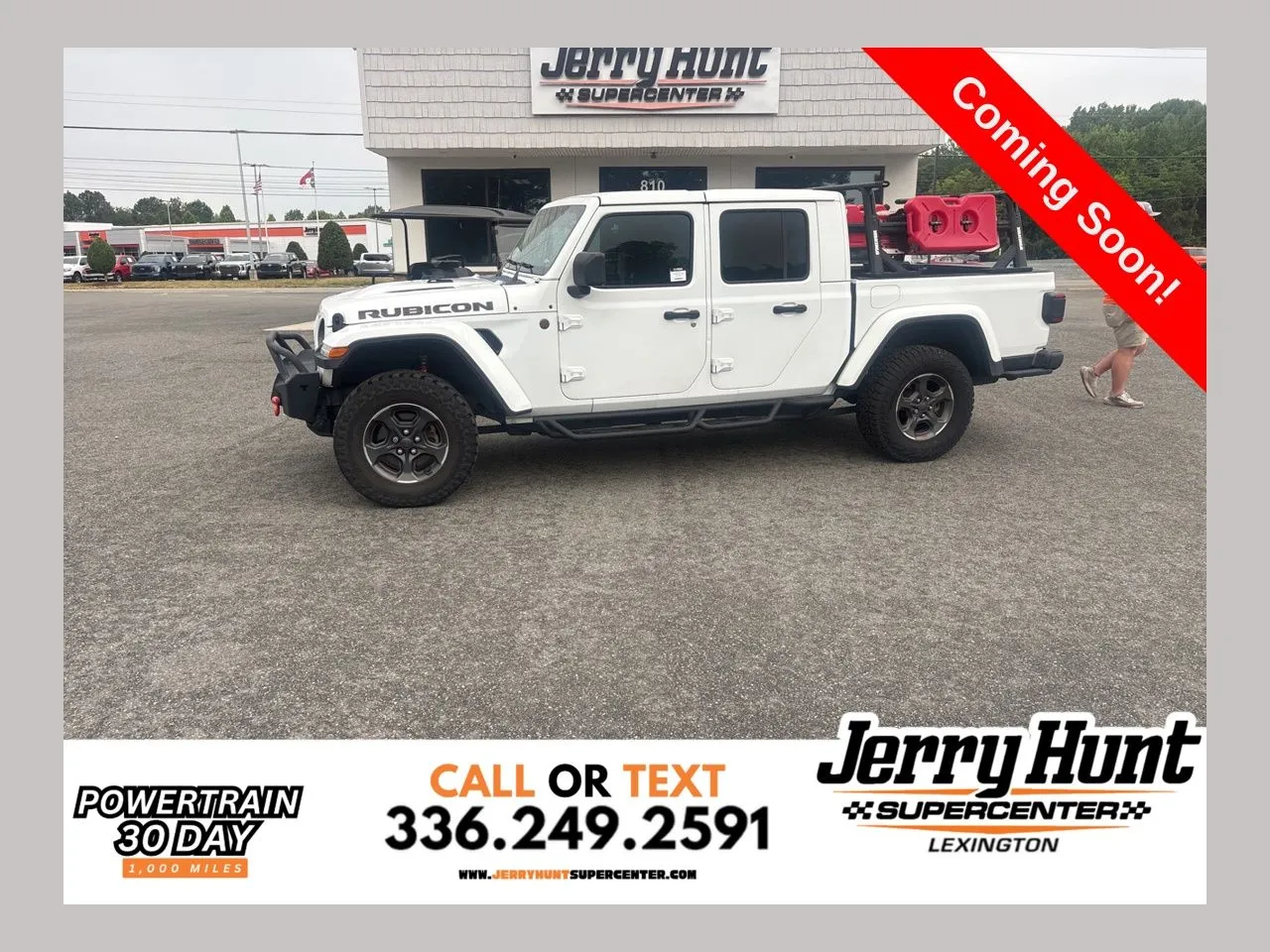 White 2020 Jeep Gladiator Rubicon for sale in Lexington, NC
