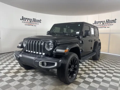 Black 2021 Jeep Wrangler Unlimited Sahara High Altitude 4xe for sale in Lexington, NC