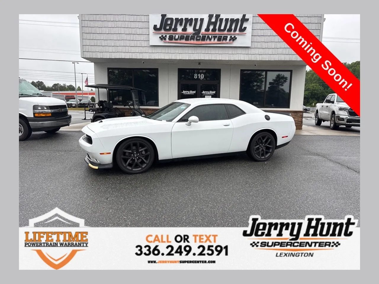 White 2023 Dodge Challenger GT for sale in Lexington, NC