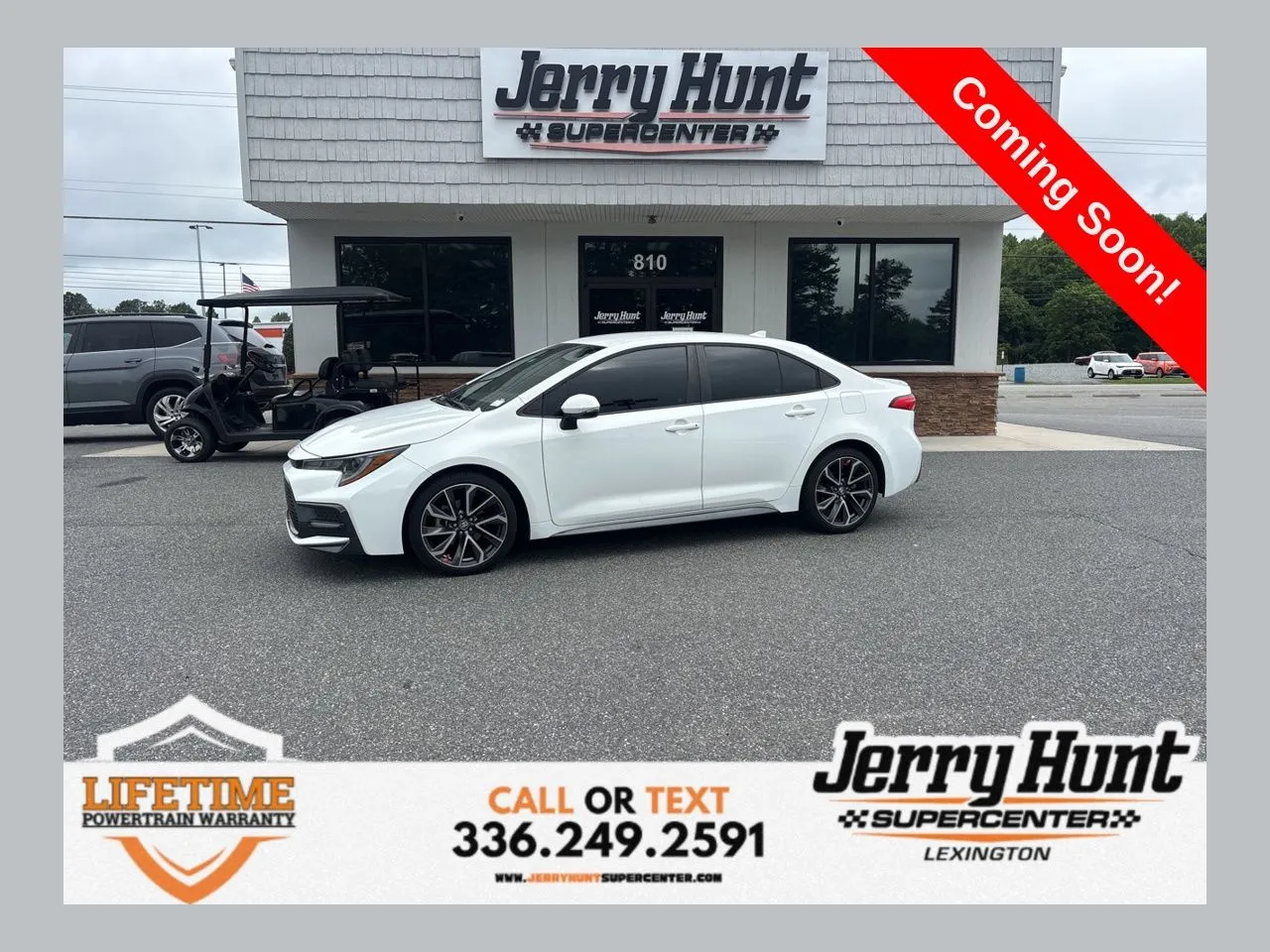 White 2022 Toyota Corolla SE for sale in Lexington, NC