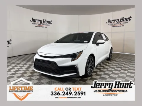White 2022 Toyota Corolla SE for sale in Lexington, NC