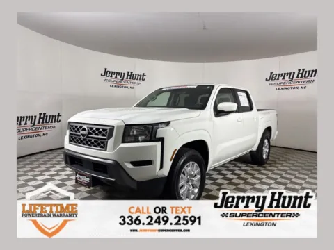 White 2022 Nissan Frontier SV for sale in Lexington, NC