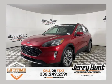 Red 2022 Ford Escape Titanium for sale in Lexington, NC
