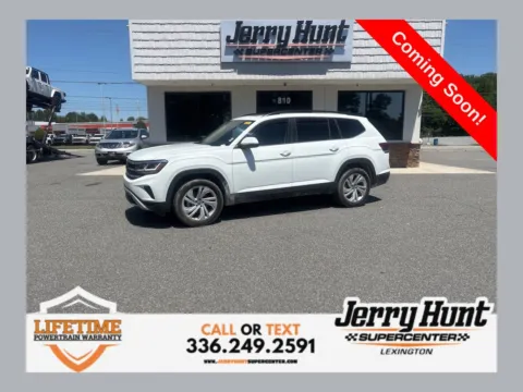 White 2023 Volkswagen Atlas 3.6L V6 SE w/Technology for sale in Lexington, NC