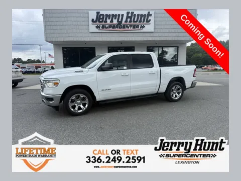 White 2022 Ram 1500 Big Horn/Lone Star for sale in Lexington, NC
