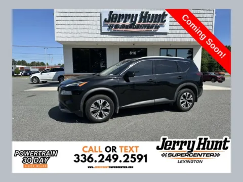 Black 2021 Nissan Rogue SV for sale in Lexington, NC