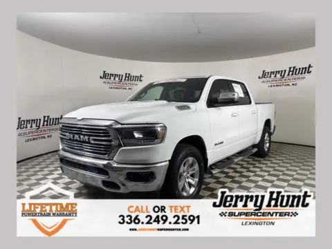 White 2024 Ram 1500 Laramie for sale in Lexington, NC