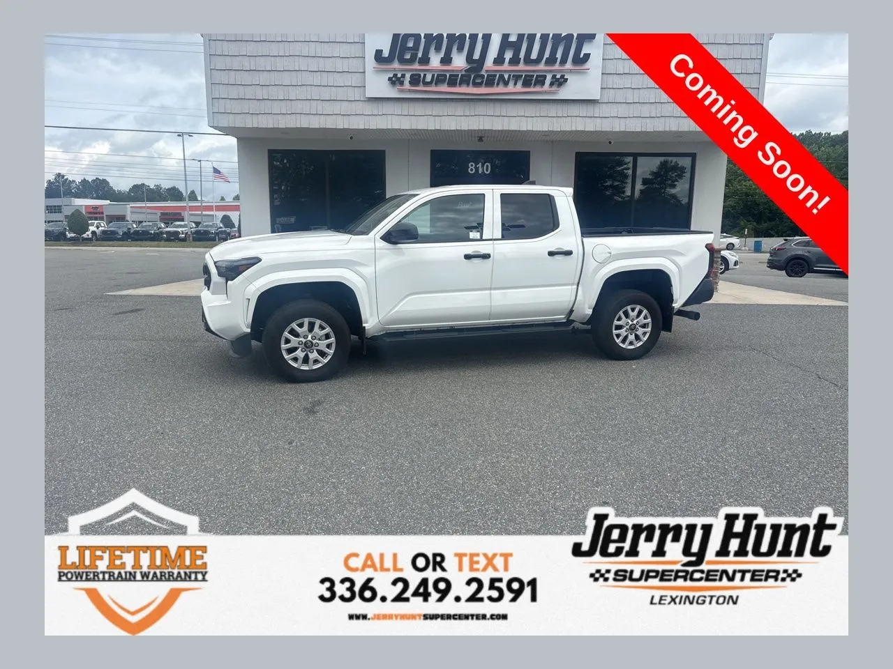 White 2024 Toyota Tacoma SR for sale in Lexington, NC