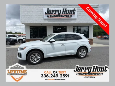 White 2023 Audi Q5 45 S line Premium for sale in Lexington, NC
