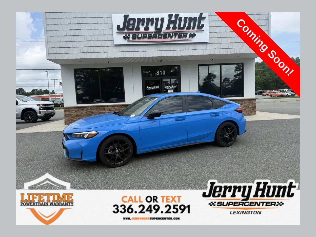 Blue 2025 Honda Civic Hybrid Sport for sale in Lexington, NC