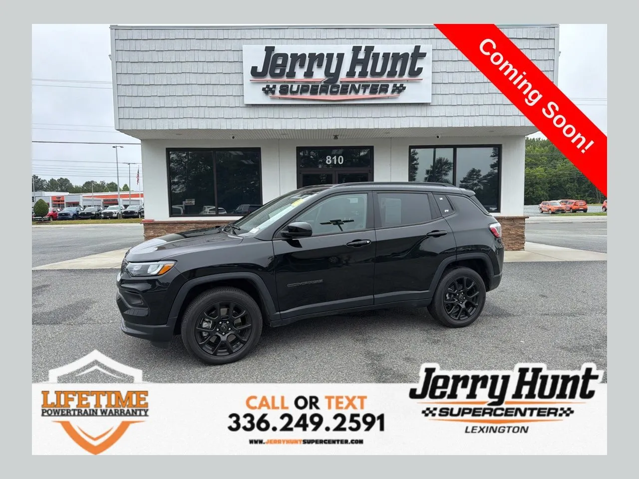 Black 2026 Jeep Compass Latitude for sale in Lexington, NC
