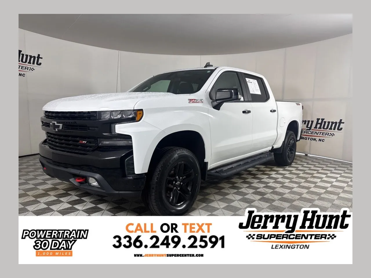 White 2020 Chevrolet Silverado 1500 LT Trail Boss for sale in Lexington, NC
