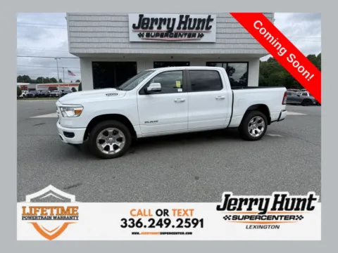 White 2022 Ram 1500 Big Horn/Lone Star for sale in Lexington, NC