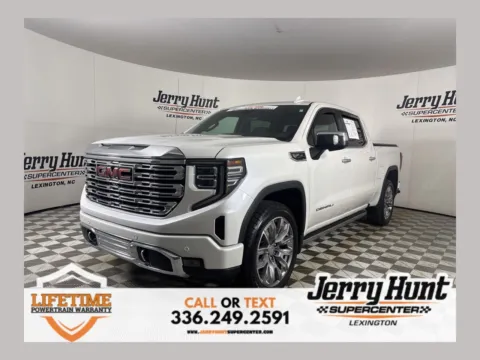 White 2023 GMC Sierra 1500 Denali for sale in Lexington, NC