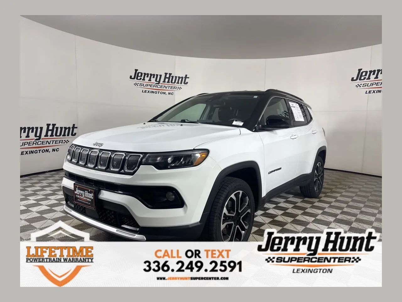【希少】COMPASSSERIESCPX1200IIDISCONTINUED Used 2022 Jeep Compass Limited for sale in Lexington, NC at Jerry