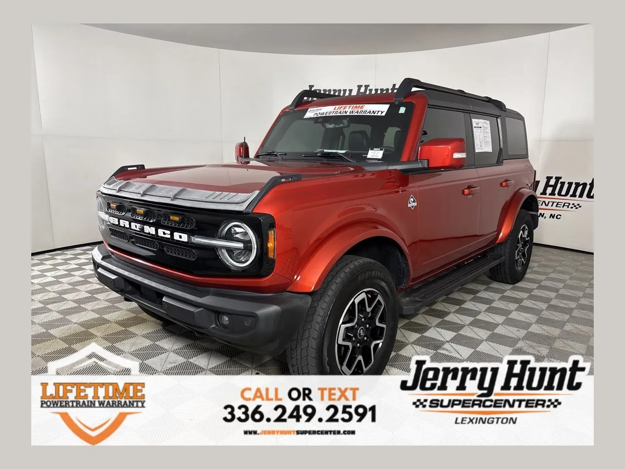 Red 2024 Ford Bronco Outer Banks for sale in Lexington, NC