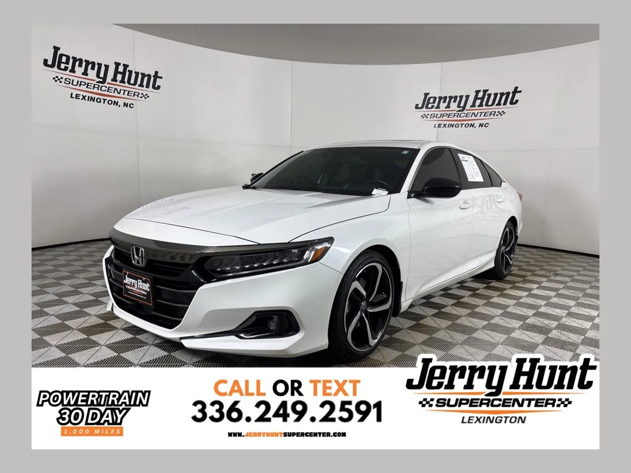 White 2021 Honda Accord Sport 2.0T for sale in Lexington, NC