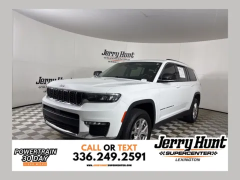 White 2021 Jeep Grand Cherokee L Limited for sale in Lexington, NC
