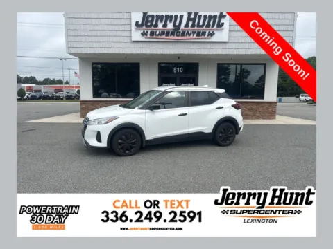 White 2021 Nissan Kicks S for sale in Lexington, NC