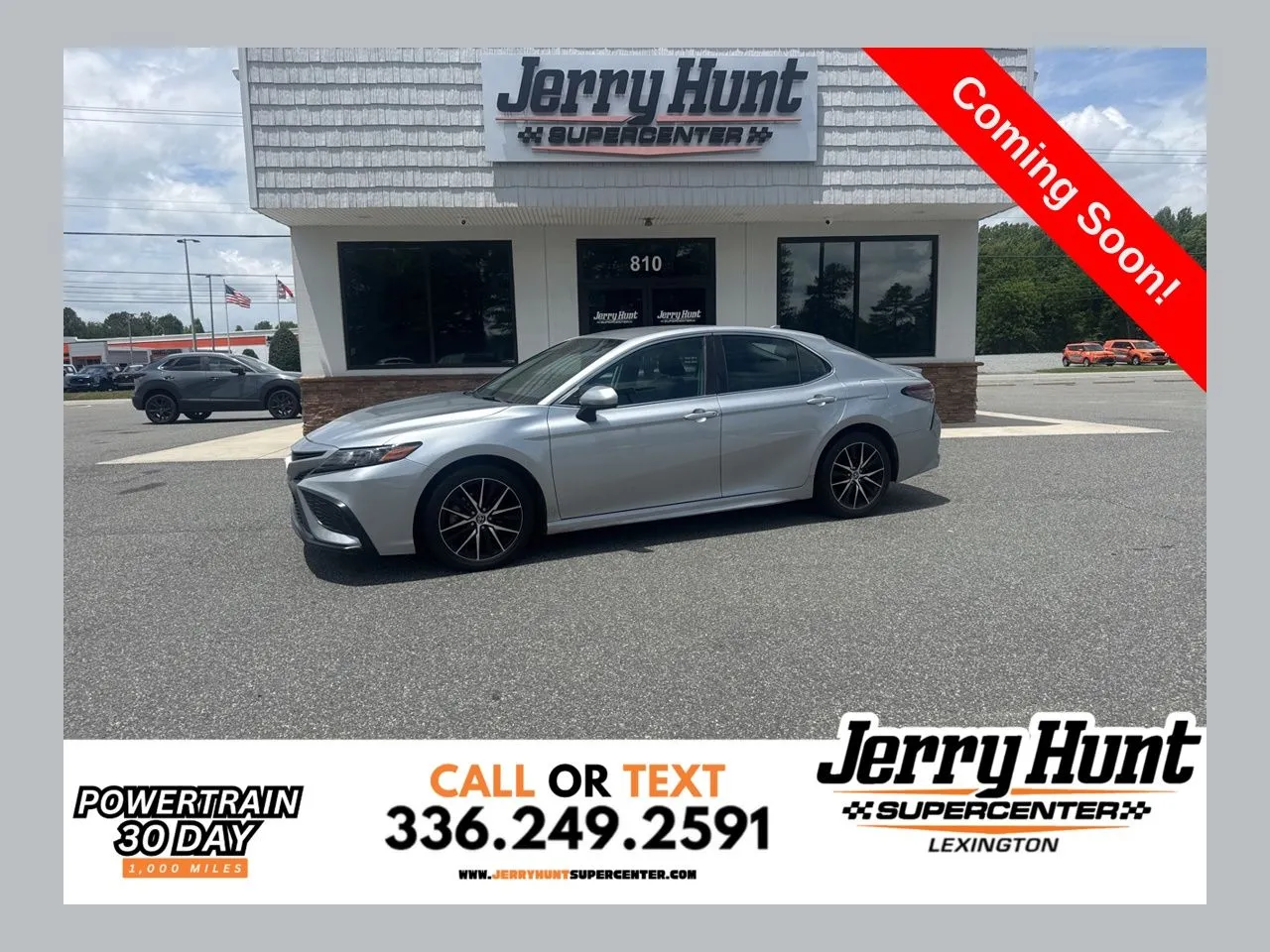 Silver 2021 Toyota Camry SE for sale in Lexington, NC