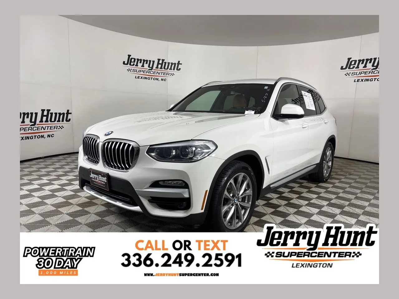 White 2019 BMW X3 xDrive30i for sale in Lexington, NC