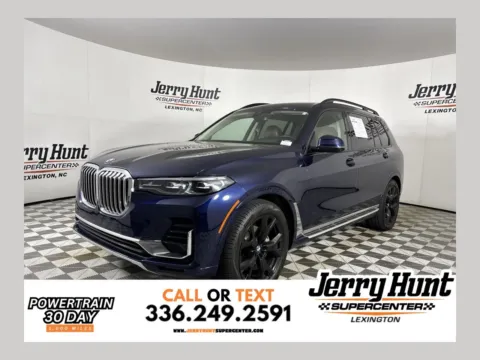 Blue 2021 BMW X7 xDrive40i for sale in Lexington, NC