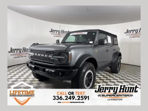 Gray 2023 Ford Bronco Badlands for sale in Lexington, NC