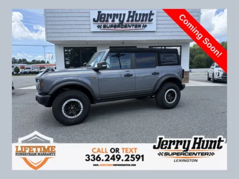 Gray 2023 Ford Bronco Badlands for sale in Lexington, NC