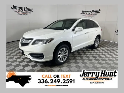 White 2017 Acura RDX Technology Package for sale in Lexington, NC