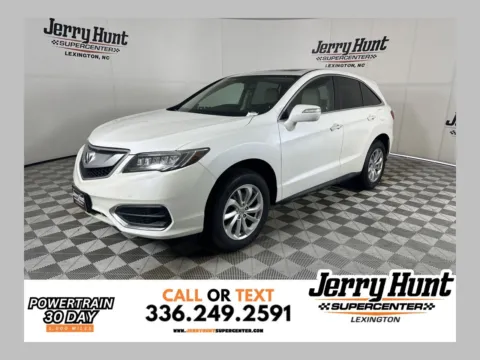 White 2017 Acura RDX Technology Package for sale in Lexington, NC
