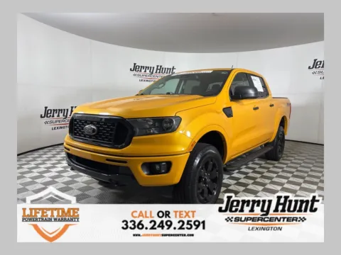 Orange 2022 Ford Ranger XLT for sale in Lexington, NC