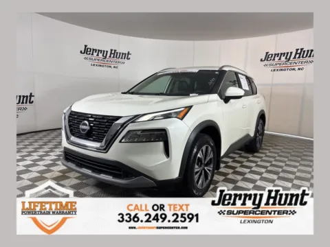 White 2023 Nissan Rogue SV for sale in Lexington, NC