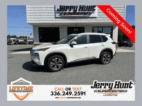 White 2023 Nissan Rogue SV for sale in Lexington, NC