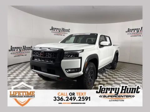 White 2025 Nissan Frontier PRO-4X for sale in Lexington, NC