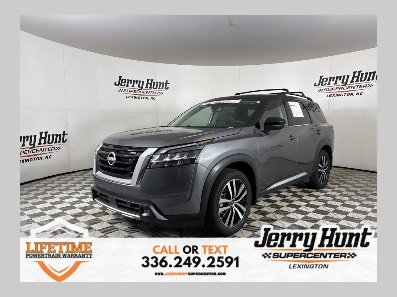 Gray 2024 Nissan Pathfinder Platinum for sale in Lexington, NC