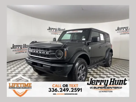 Black 2025 Ford Bronco Big Bend for sale in Lexington, NC