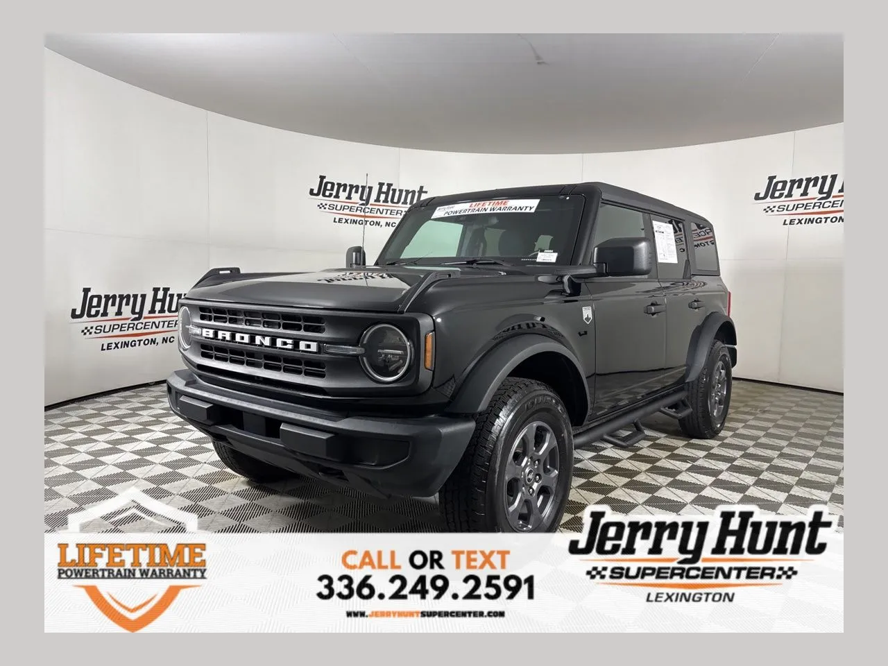 Black 2025 Ford Bronco Big Bend for sale in Lexington, NC