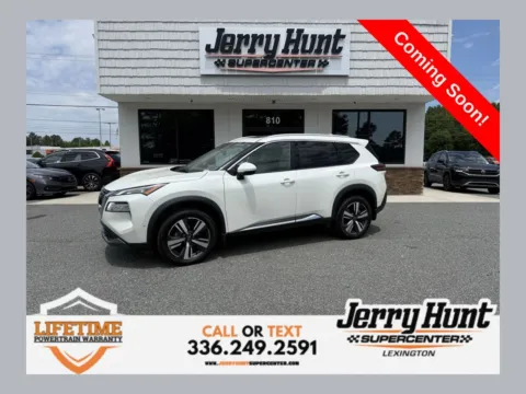 White 2023 Nissan Rogue SL for sale in Lexington, NC
