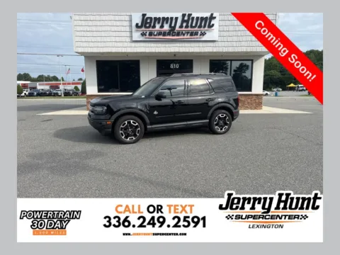 Black 2021 Ford Bronco Sport Outer Banks for sale in Lexington, NC