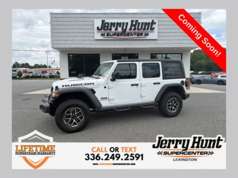 White 2024 Jeep Wrangler Rubicon for sale in Lexington, NC