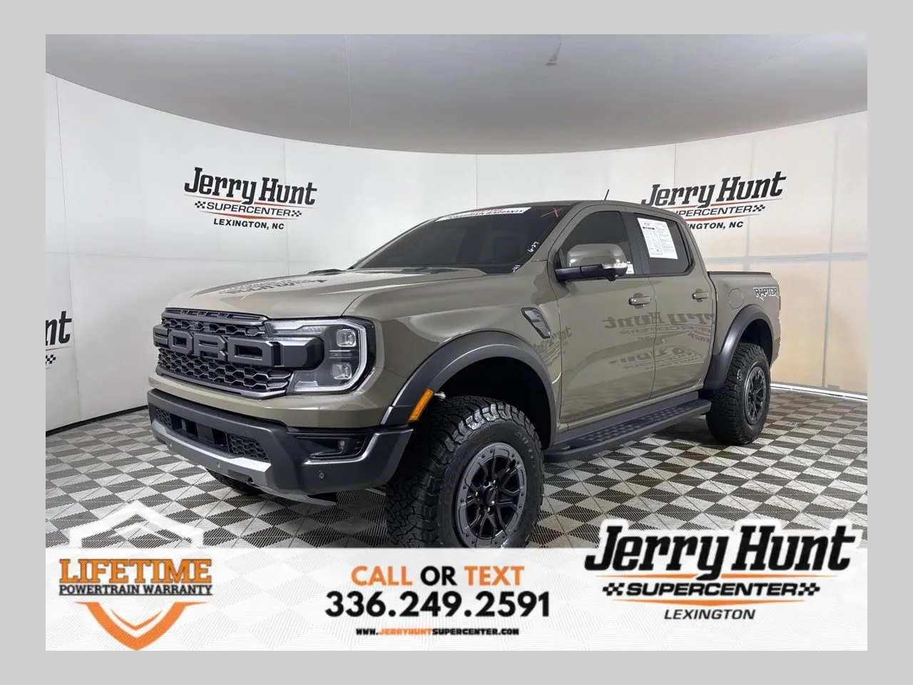 Gray 2025 Ford Ranger Raptor for sale in Lexington, NC